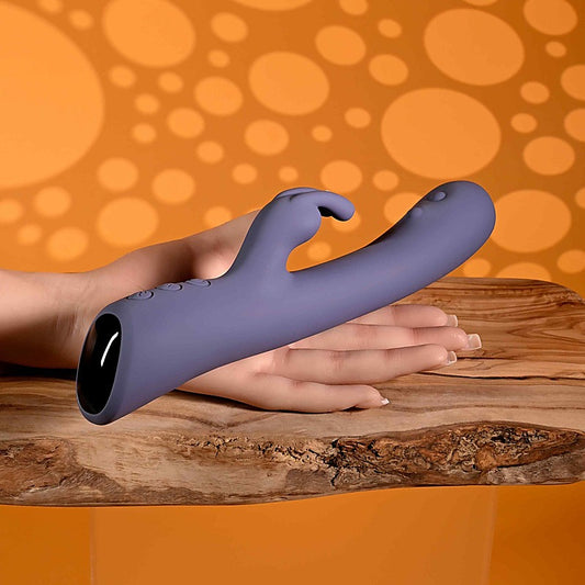 Evolved POPPIN GOOD TIME USB Rechargeable Rabbit Vibrator - Rabbit Vibrators