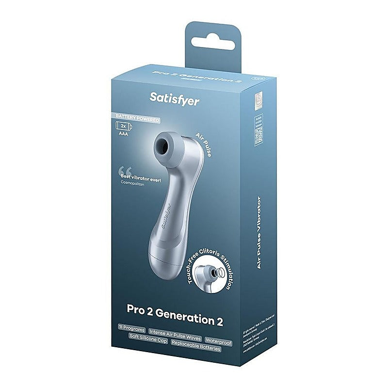 Satisfyer Pro 2 Battery Series Touch-Free Clit Stimulator - Clit Ticklers and Pulsators