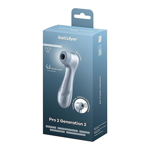 Satisfyer Pro 2 Battery Series Touch-Free Clit Stimulator - Clit Ticklers and Pulsators