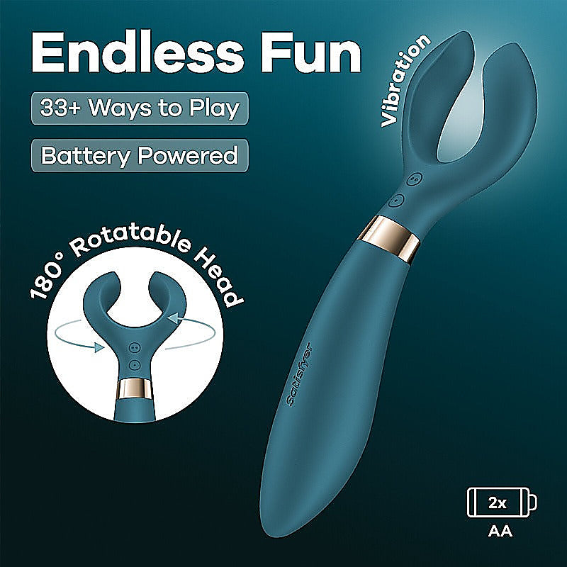 Endless Fun Couples Stimulator by Satisfyer - Clit Ticklers and Pulsators