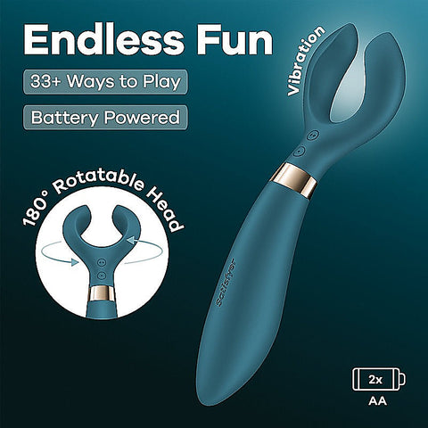 Endless Fun Couples Stimulator by Satisfyer - Clit Ticklers and Pulsators