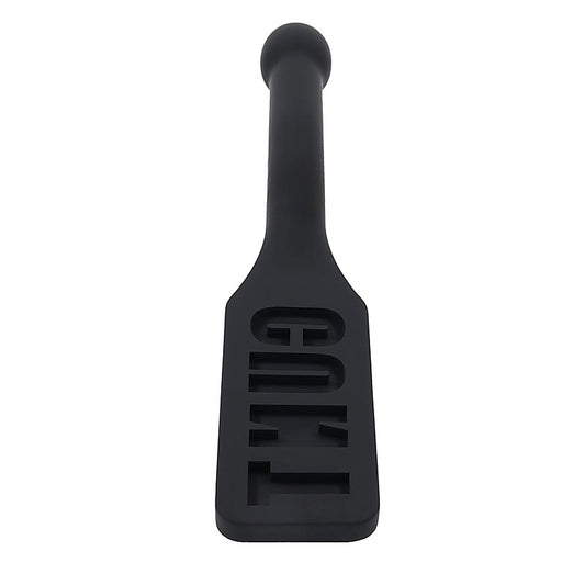Sportsheets EDGE CUNT Silicone Paddle with Insertable Handle - Paddles And Slappers