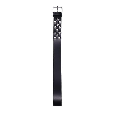 EDGE Leather Belt Spanker - Black Spanking Whip