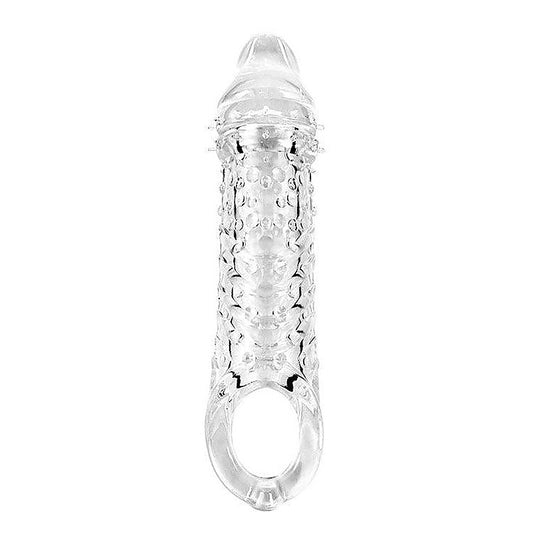 Adam & Eve ADAMS CRYSTAL Penis Extender Sleeve - Penis Sleeves and Extenders