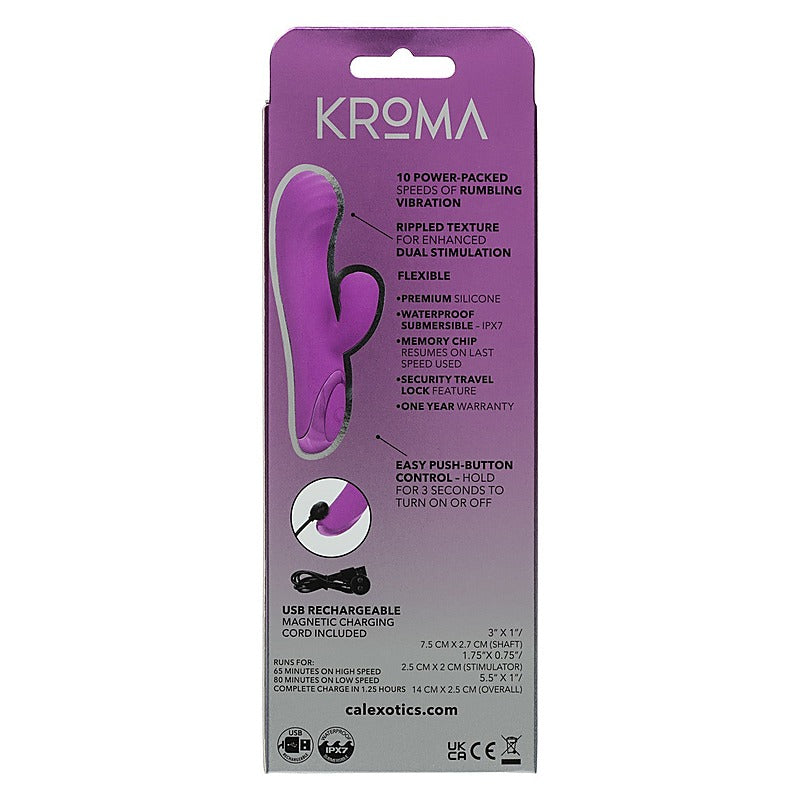 California Exotics Kroma Turbo Passion Rabbit Vibrator - Rabbit Vibrators