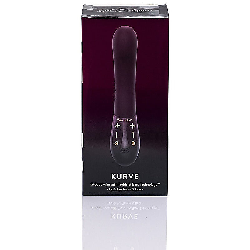 Kurve Waterproof Silicone G Spot Vibrator by Hot Octopuss - G-Spot Vibrators