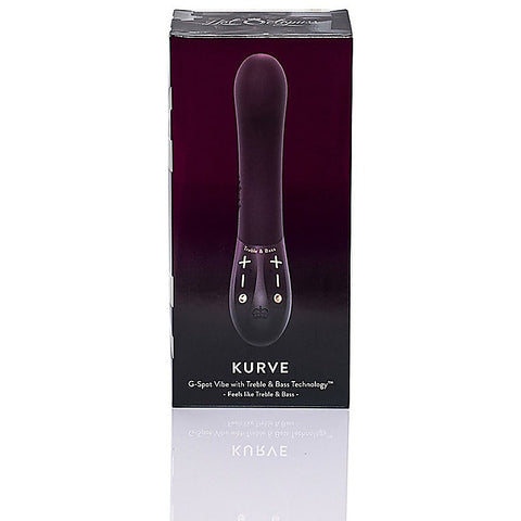 Kurve Waterproof Silicone G Spot Vibrator by Hot Octopuss - G-Spot Vibrators
