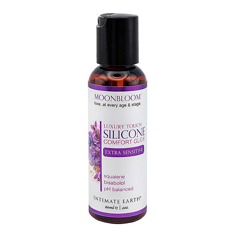 Intimate Earth Moon Bloom Silicone Comfort Glide - Silicone Based Lubes