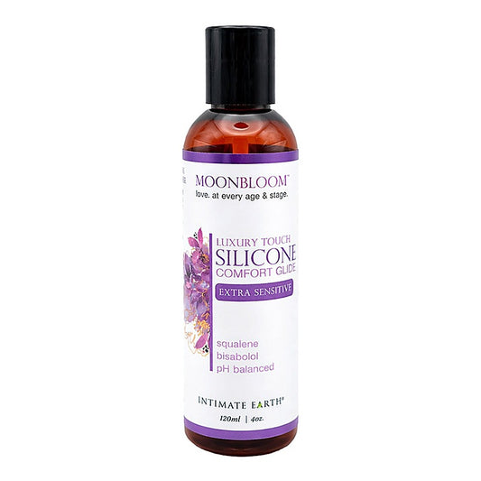 Intimate Earth Moon Bloom Silicone Comfort Glide - Silicone Based Lubes