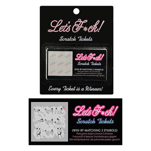 Kheper Lets F-ck Scratch Tickets Adult Sex Game - Sex Games, Coupons and Tricks