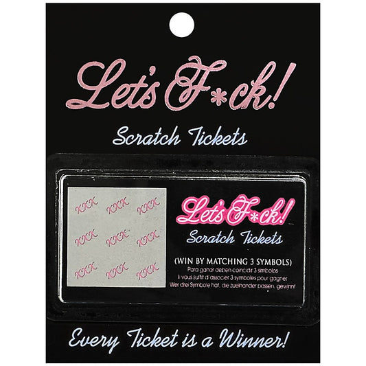 Kheper Lets F-ck Scratch Tickets Adult Sex Game - Sex Games, Coupons and Tricks