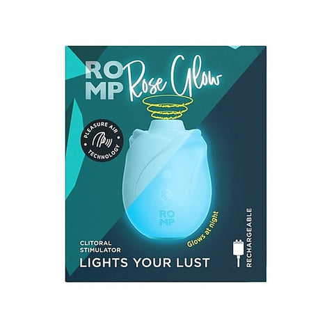 Love Honey Romp Rose Glow Clitoral Massager - Clit Ticklers and Pulsators
