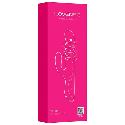 Lovense Velvo App Controlled Clit Rabbit Vibrator - Rabbit Vibrators