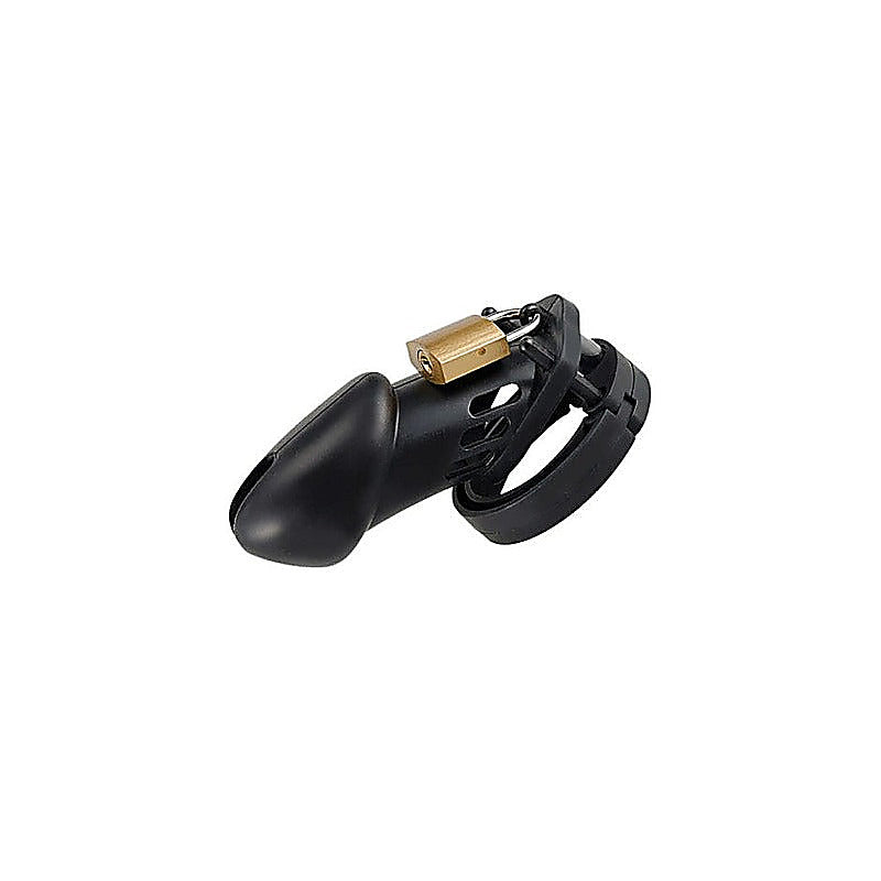 Denial 2 Piece Silicone Male Chastity Cage by Brutus - Male Chastity