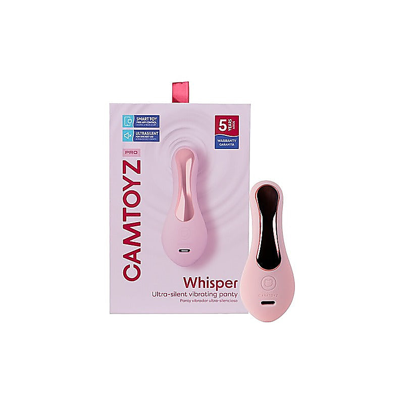 CamToyz Whisper Silent App Controlled Panty Vibrator - Love Eggs and Kegel Exercisers