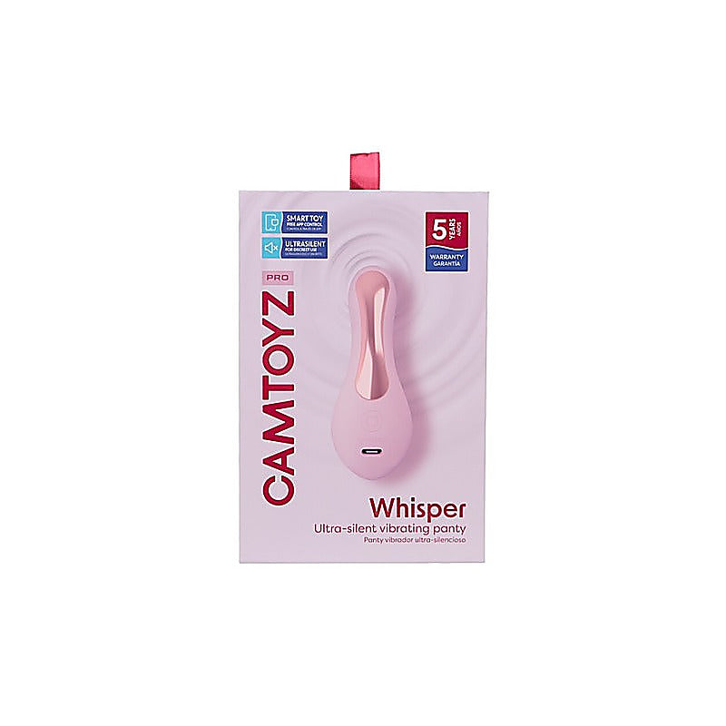 CamToyz Whisper Silent App Controlled Panty Vibrator - Love Eggs and Kegel Exercisers