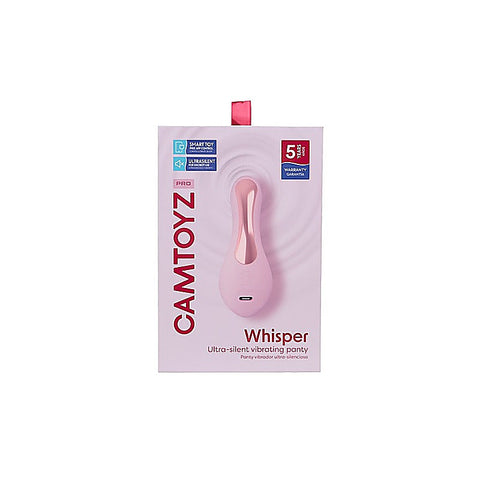 CamToyz Whisper Silent App Controlled Panty Vibrator - Love Eggs and Kegel Exercisers