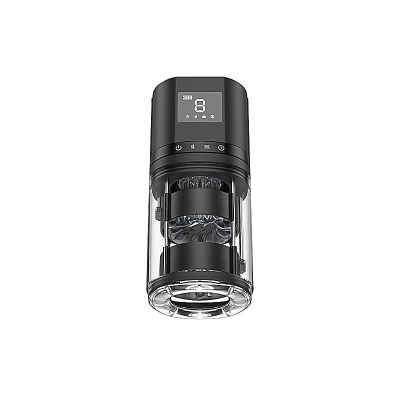 Maximus LCD Auto Thrusting and Vibrating Stroker - Masturbators and Strokers