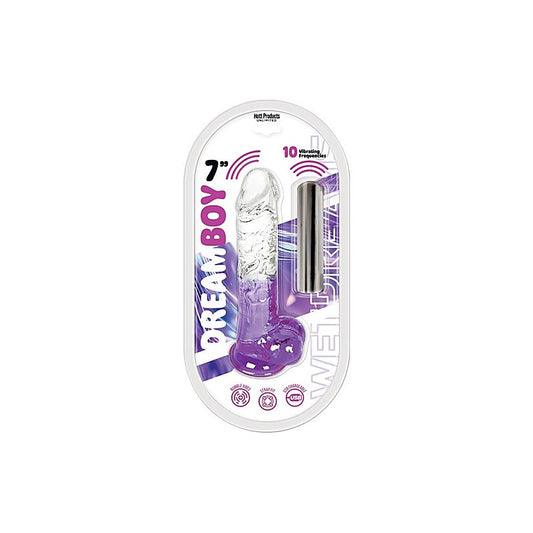 Hott Products Dream Boy 7 Inch USB Rechargeable Dildo - Vibrating Dildos