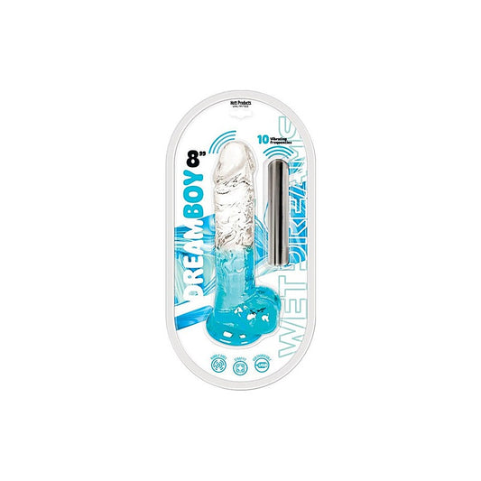 Hott Products Dream Boy 8 Inch USB Rechargeable Dildo - Vibrating Dildos