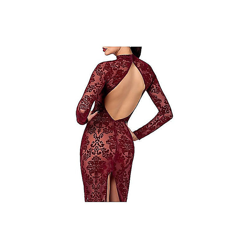 Kink Royal Sexy Womens Gown Red by Noir Handmade - Kimono's and Gowns