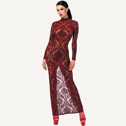 Kink Royal Gown Kimono' by Noir Handmade - Kimono's and Gowns