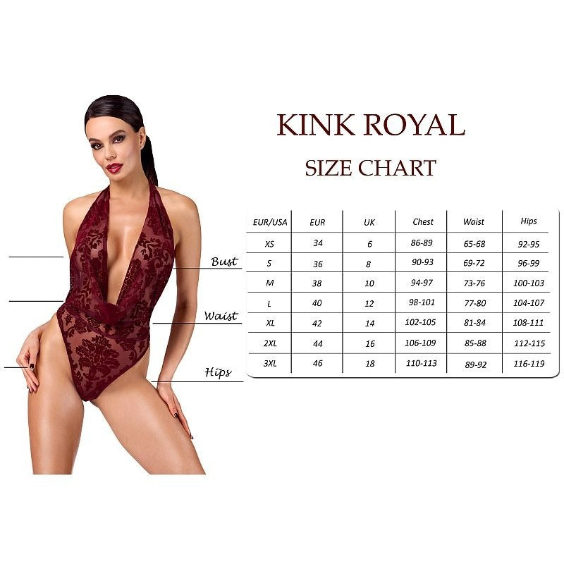 Kink Royal Gown Kimono' by Noir Handmade - Kimono's and Gowns