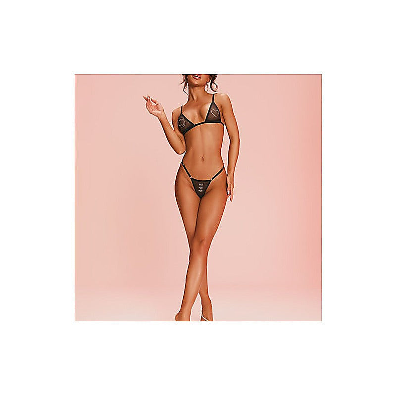 Wet Me 2 Piece Sexy Bra and Panty Set by Obsessive - Bras and Bra Sets