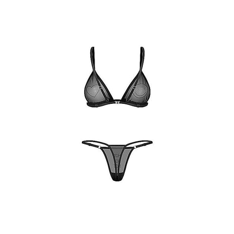 Wet Me 2 Piece Sexy Bra and Panty Set by Obsessive - Bras and Bra Sets
