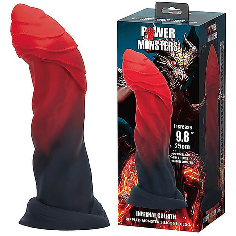 Infernal Goliath 9.8 Inch Realistic Creature Dildo by Baile - Realistic Dildos