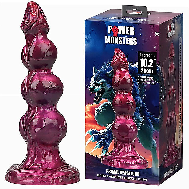Primal Beastlord 10.2 Inch Textured Creature Cock by Baile - Realistic Dildos