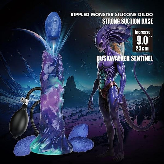 Baile Duskwalker Sentinel 9 Inch Inflatable Fantasy Dildo - Realistic Dildos