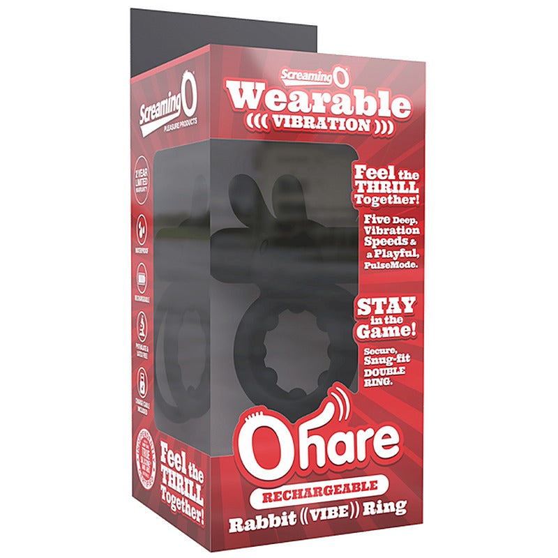 Screaming O Ohare Rechargeable Vibrating Cock Ring - Vibrating Cock Rings