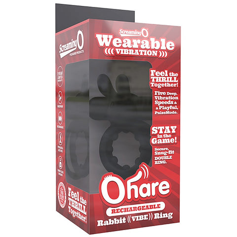 Screaming O Ohare Rechargeable Vibrating Cock Ring - Vibrating Cock Rings