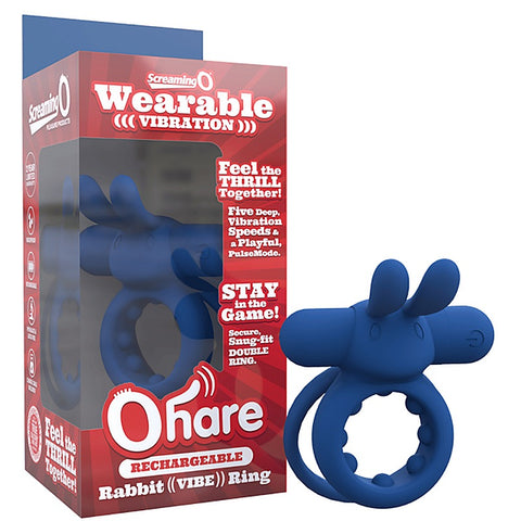 Screaming O Ohare Rechargeable Vibrating Cock Ring - Vibrating Cock Rings