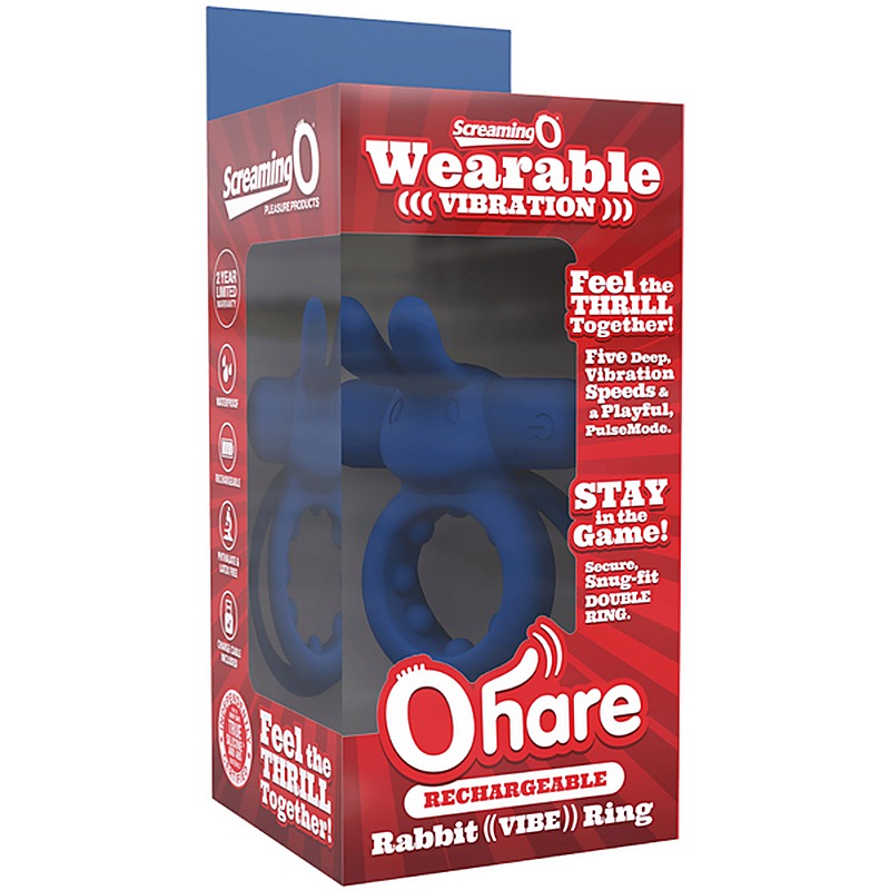 Screaming O Ohare Rechargeable Vibrating Cock Ring - Vibrating Cock Rings