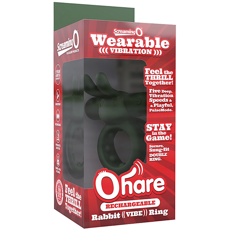 Screaming O Ohare Rechargeable Vibrating Cock Ring - Vibrating Cock Rings