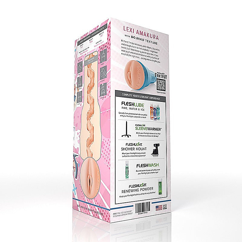 Fleshlight Fantasy Lexi Amakura Dojikko Realistic Stroker - Masturbators and Strokers