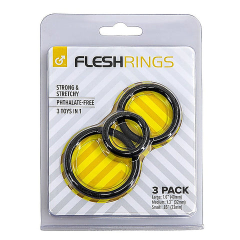 Professional FleshRings 3 Pack by Fleshlight - Cock Ring Sets