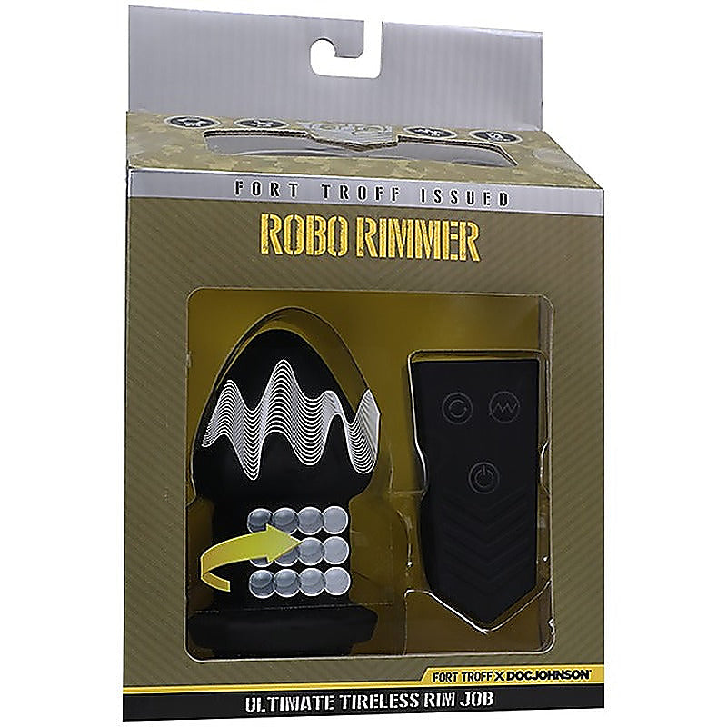 Robo Rimmer Remote Controlled Butt Plug by Doc Johnson - Butt Plugs