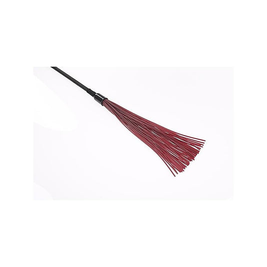 Sportsheets Saffron Tap & Tickle Dual Ended Crop and Silicone Flogger - Whips And Crops