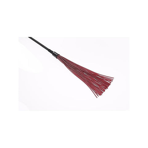 Sportsheets Saffron Tap & Tickle Dual Ended Crop and Silicone Flogger - Whips And Crops