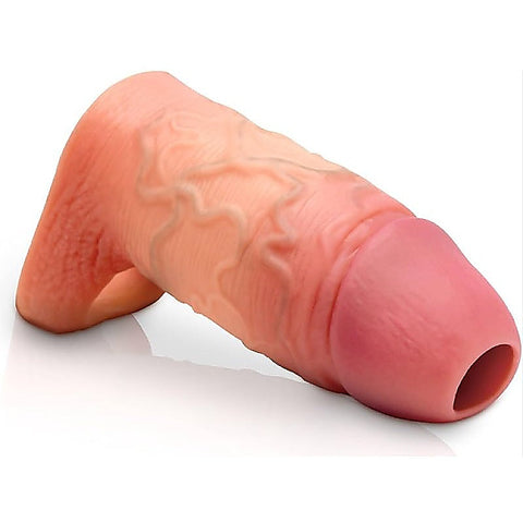 JOCK Enhancers 1 Inch Silicone Penis Sleeve by Curve Toys - Penis Sleeves and Extenders