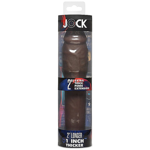 JOCK Extra Thick 2 Inch Penis Extension Sleeve by Curve Toys - Penis Sleeves and Extenders