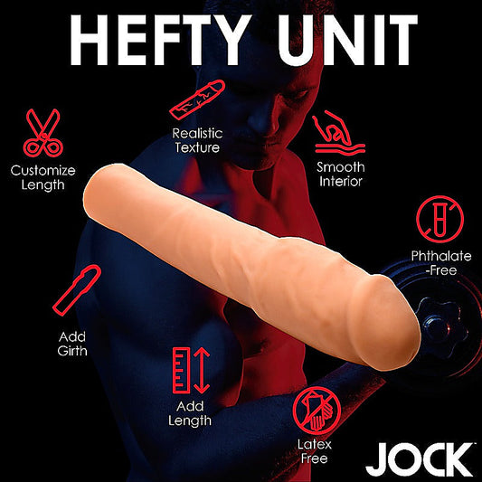 Curve Toys JOCK Extra Thick 2 Inch Penis Extension Sleeve - Penis Sleeves and Extenders