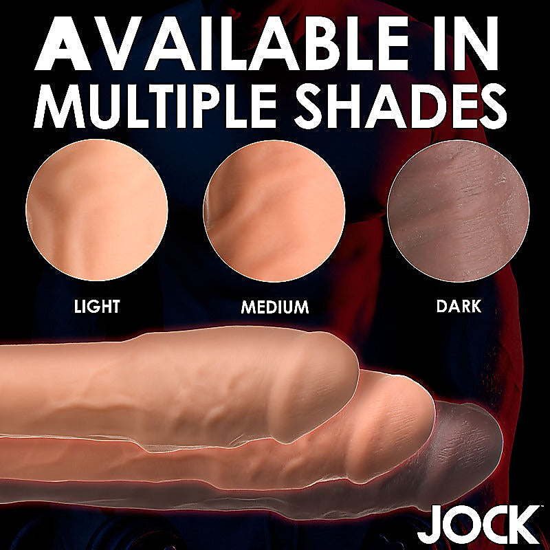 JOCK Extra Thick 2 Inch Penis Extension Sleeve by Curve Toys - Penis Sleeves and Extenders