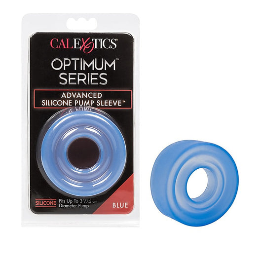 CalExotics Optimum Series Advanced Silicone Pump Sleeve - Penis Sleeves and Extenders