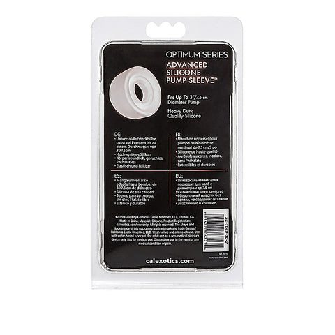 Optimum Series Advanced Silicone Pump Sleeve - Penis Sleeves and Extenders