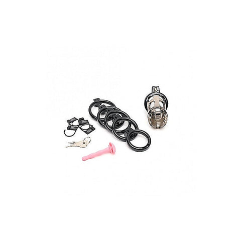 Gladiator Size 1 Soft Cock Cage with Plug by Sport Fucker - Male Chastity