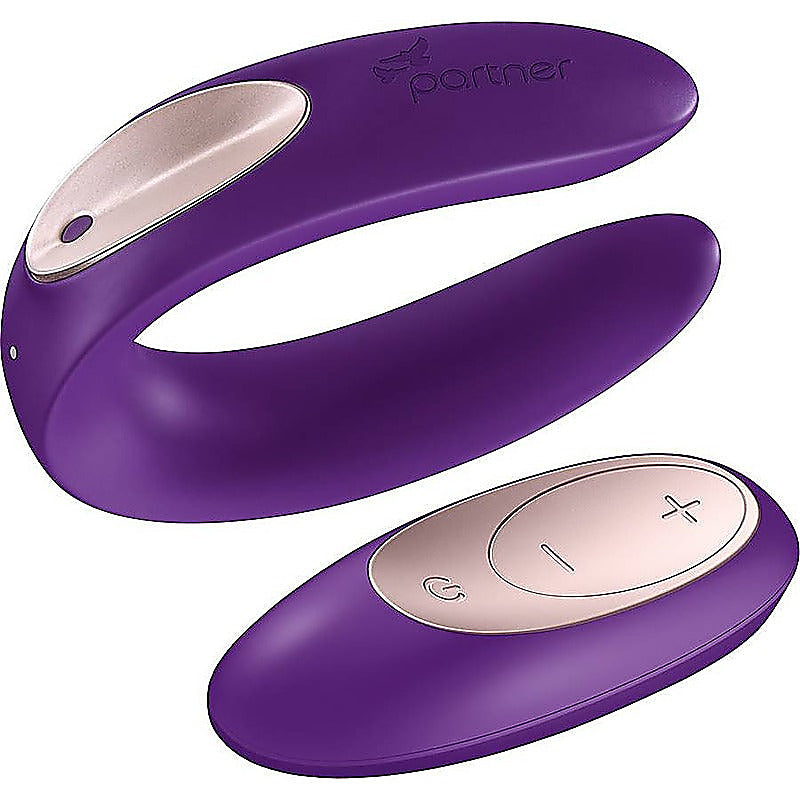 Partner Plus U Shaped Vibrating Couples Massager - Sex Toys For Couples